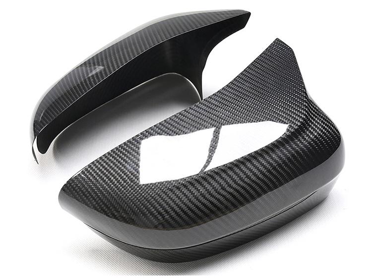 Trockene Kohlefaser Rückspiegelabdeckung für BMW F90/F91/F92 M5/M8 - US Bestseller