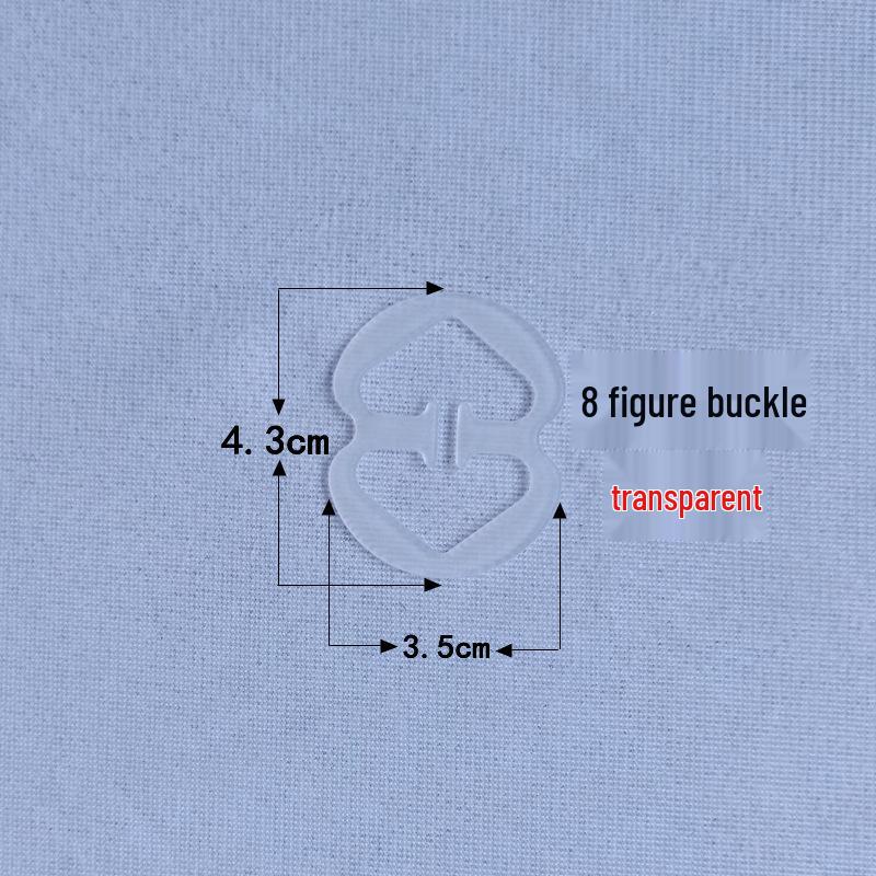 Criss-Cross Non-Slip Invisible Bra Straps with Anti-Exposure Buckle