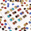 5-10pcs Ellipse Glass Bead Crystal Scattered Beads For DIY Bracelets Necklaces Jewelry Making