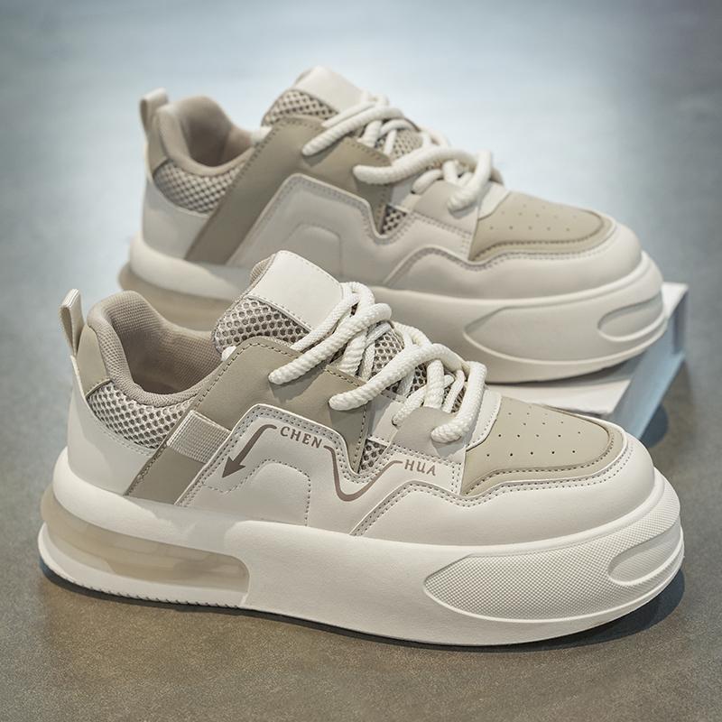 Fashion White Men's Sneakers Street Style Vulcanized Shoes For Men Punk Men's Sneakers Platform Shoes Male Walking Shoes