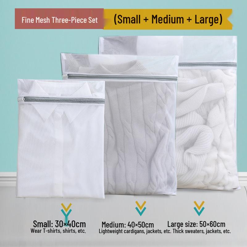 Anti-Deformation Laundry Bag for Washing Machines - Hair Removal, Bra Protection, Underwear and Clothes Mesh Bag