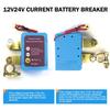 12/24V 240ARemote Battery Disconnect Kill Automatic Power Shut Off Remote Control For Auto Earu Y2X5