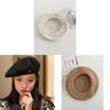 Wool Beret Hat For Women Autumn Winter Warm Fashion Casual Stylish Office Girl
