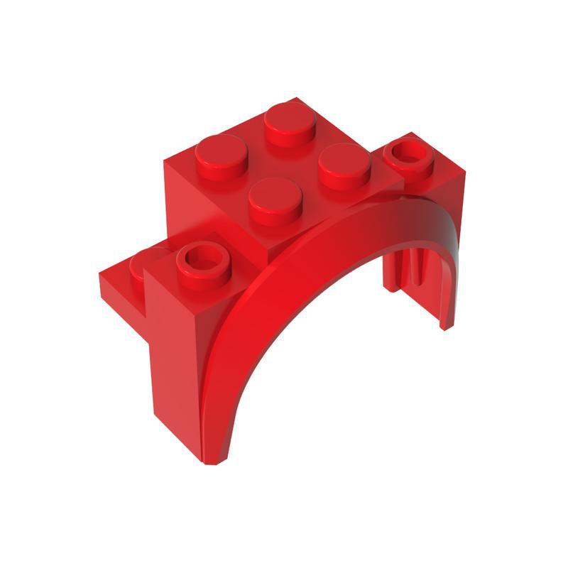 10pcs 18974 Mudguard Building Blocks Kit With Arch Rounded Vehicle Bricks Particle Puzzle Idea Toys Children Birthday Gifts