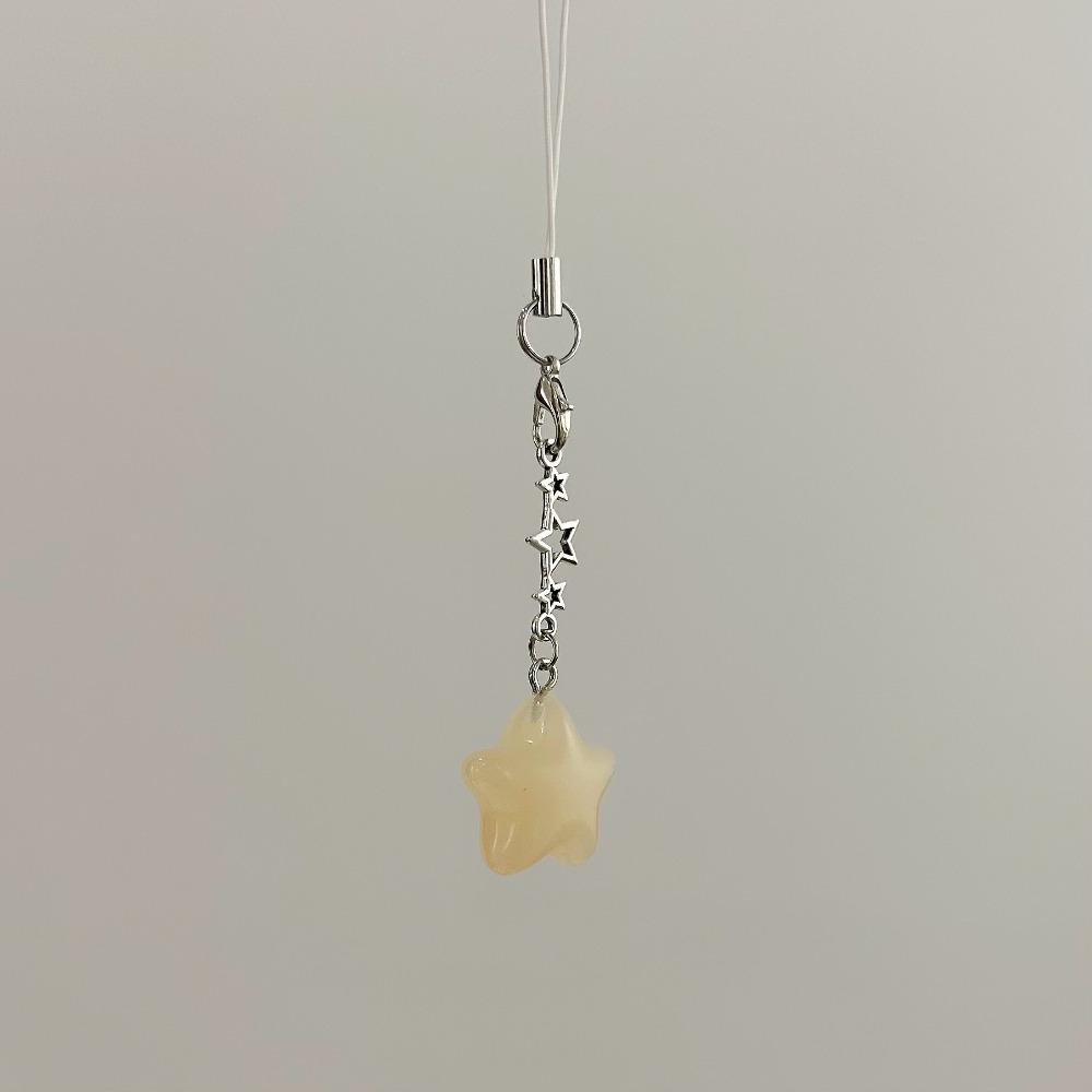 Pendant Phone Hanging Rope Star Mobile Phone Chain Phone Lanyard Star Phone Strap  Couple Gift