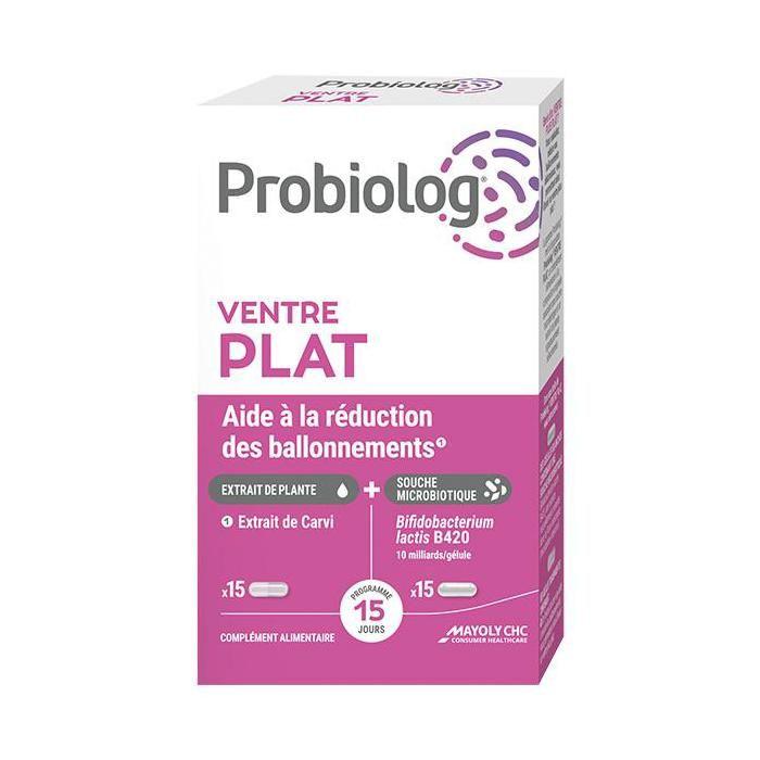 Mayoly CHC Probiolog Ventre Plat 30 gélules