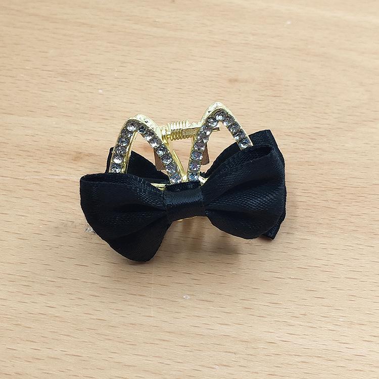 Luxury Alloy Rhinestone Hair Claw Clip for Women – Anti-Collapse Hold