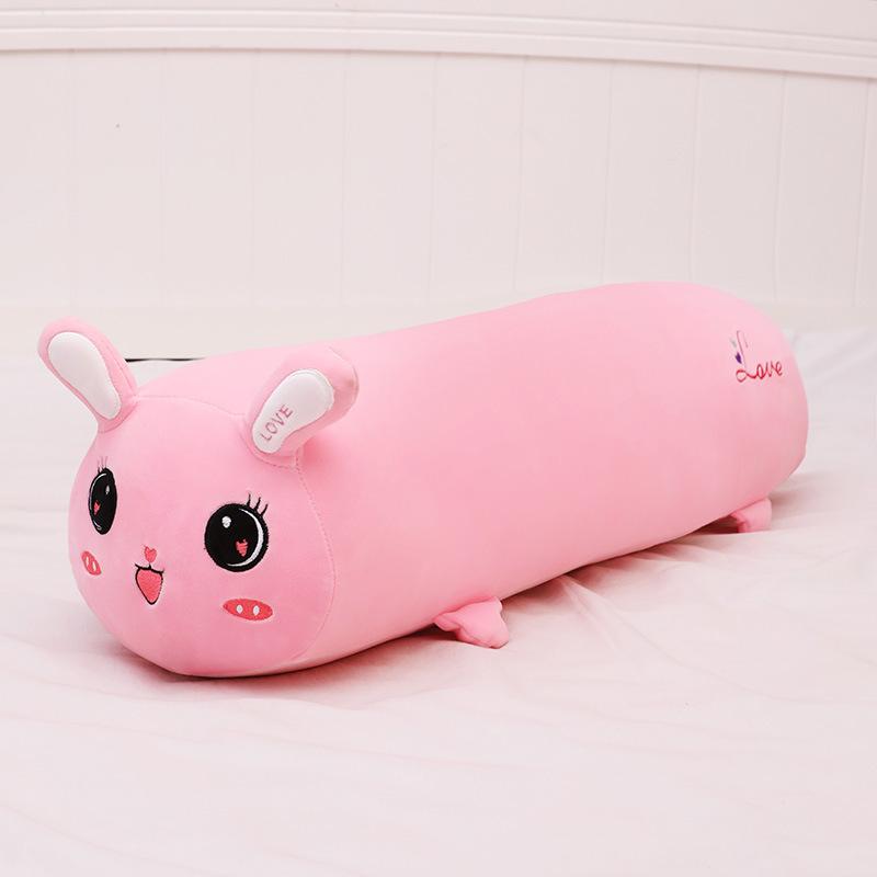 120cm Plush Toys Animal Dog Pig Lion Bunny Cute Creative Long Soft Toys Office Break Nap Sleeping Pillow Cushion Stuffed Gift