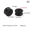 3/8 Inch Female To 1/4 Inch Male Threaded Adapter Monopod Mount Adapter Tripod