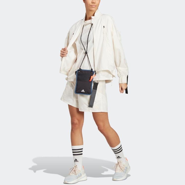 (WMNS) adidas City Escape Loose Track Tops 'White' Women's IA2135