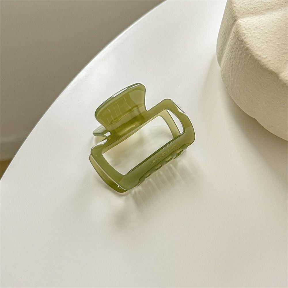 

Мини-заколки с уксусной кислотой для волос Y2K, квадратные заколки, модные ацетатные заколки для волос, аксессуары для волос H