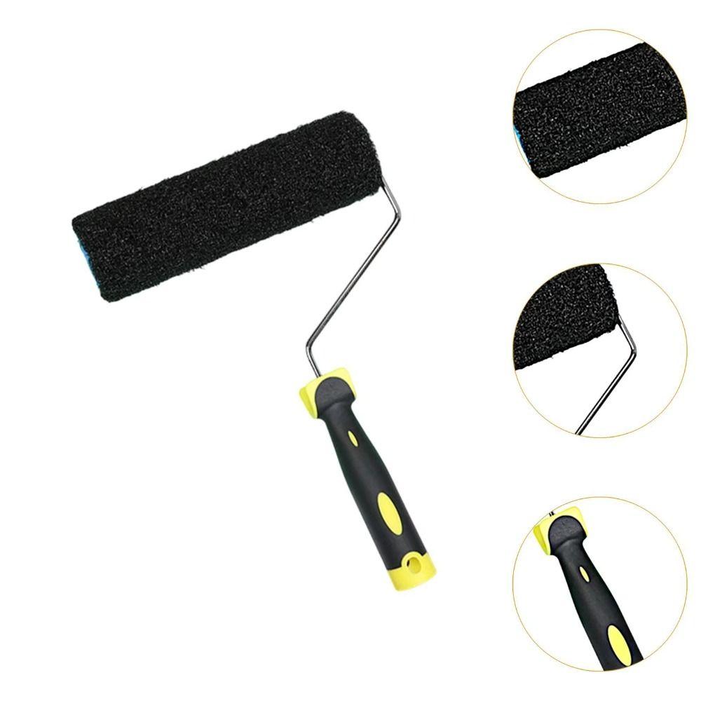 Smooth Plastering Painting Roller Set Comfortable Handle Compound Roller Texture Roller Homeowners