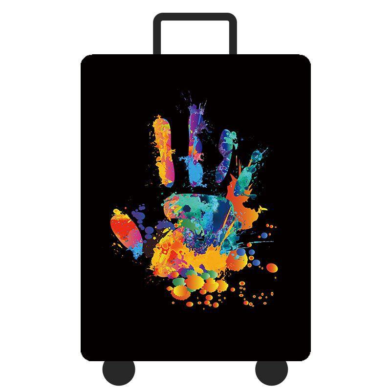 1PC Elastic Luggage Protector Cover Durable Luggage Cover Perfect for Men and Women Travel Accessories Outdoor Holiday Essentials Luggage Cover