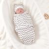Pure Cotton Newborn Anti-Startle Swaddle & Blanket Set - Spring/Summer Baby Wrap