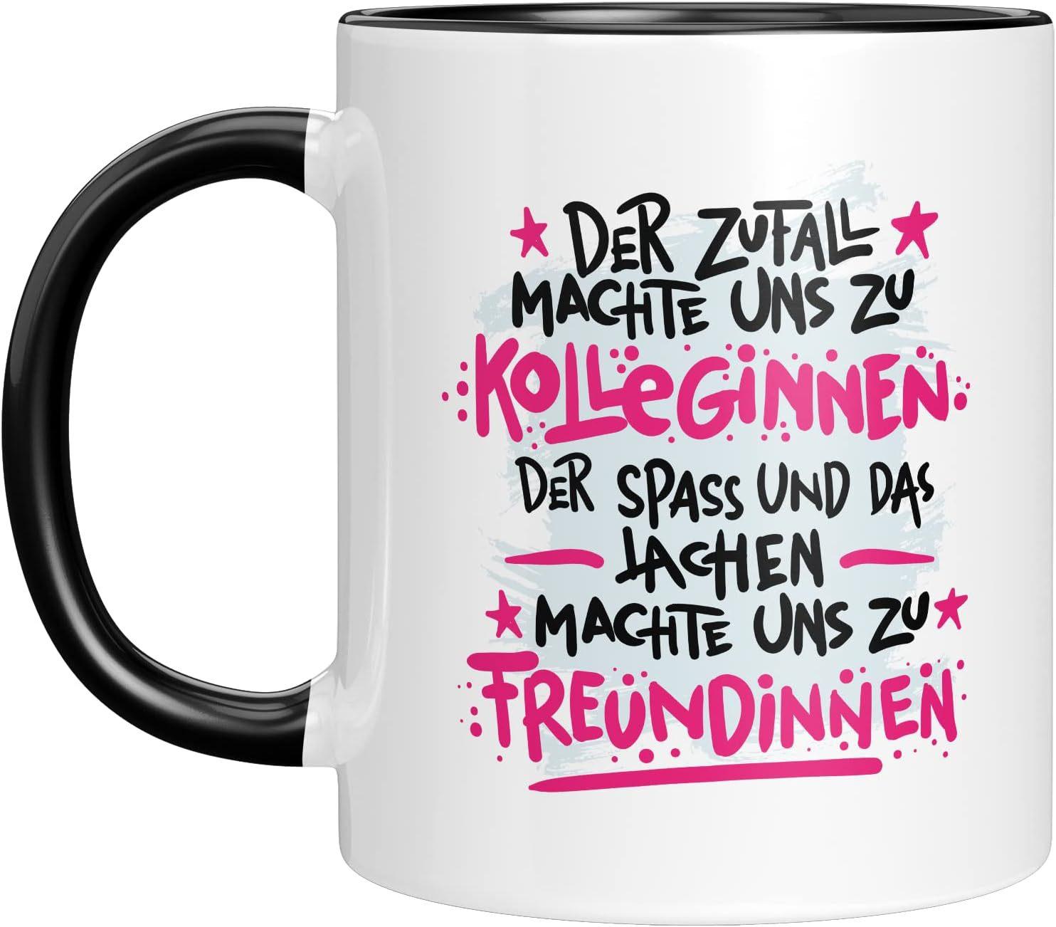 

Kolleginnen Freundin German Ceramic Coffee Mark Mug Colleague Keramik Tasse 301-400ml чёрный