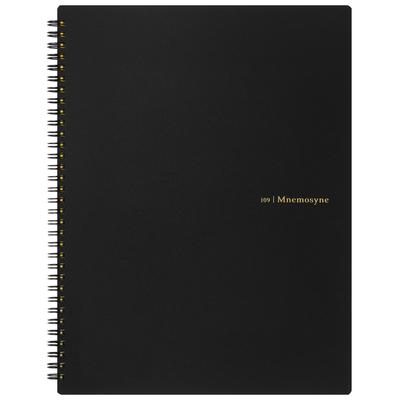 Maruman Note Neemocine 20th Anniversary Ring Note Dot Graph Ruled A4 Black N109JP