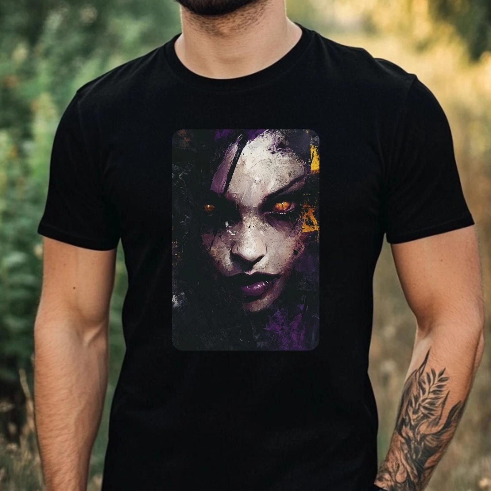 T-Shirt Herren Zombie Portrait Motiv Baumwolle Größe XS bis 5XL XS