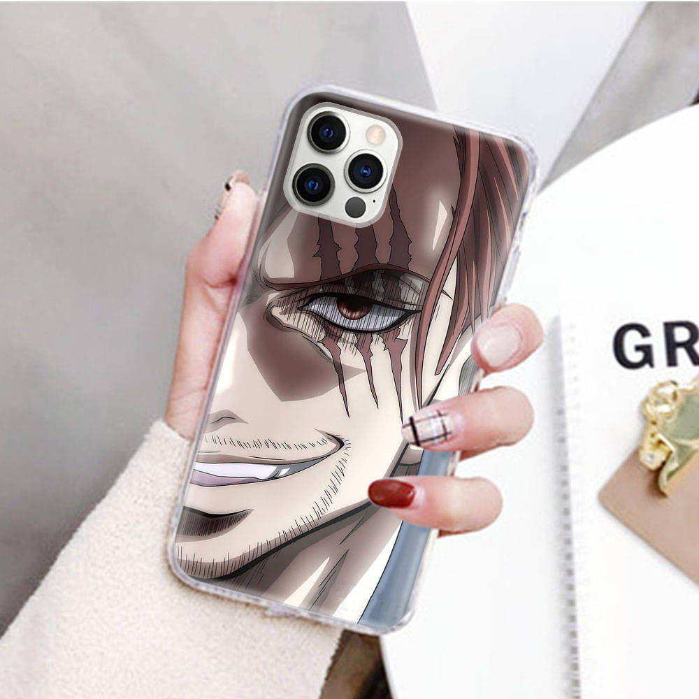 JW59 One Piece Anime Transparent Case for Samsung A04 A14 A23 M33 M53 Realme 10 9 C35 C55 VIVO Y02 X80 Infinix Hot 30 Note 11 Tecno Spark 8P Pro