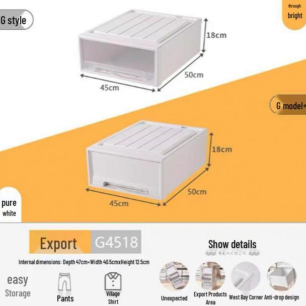 Best-Selling Plastic Drawer Organizer for Home Cabinets