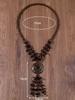 JMXD-Girls Necklace Ethnic Style Necklace Ethnic Style European and American Long Coconut Shell Wood Bead Retro Necklace