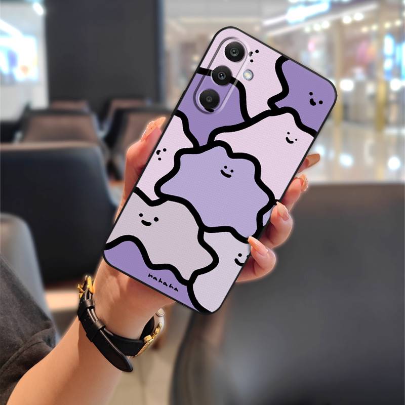 Back Cover Protective Phone Case For Samsung Galaxy A16 5G/SM-166P/E Silicone Anti-knock Durable Dirt-resistant TPU Cute