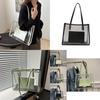 Stylish Trendy Women's Tote Bag 2024 New Fashion Simple Shoulder Bag Medium Size