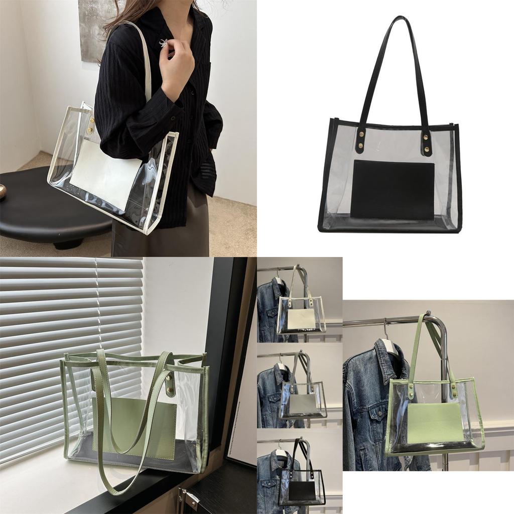 Stylish Trendy Women's Tote Bag 2024 New Fashion Simple Shoulder Bag Medium Size