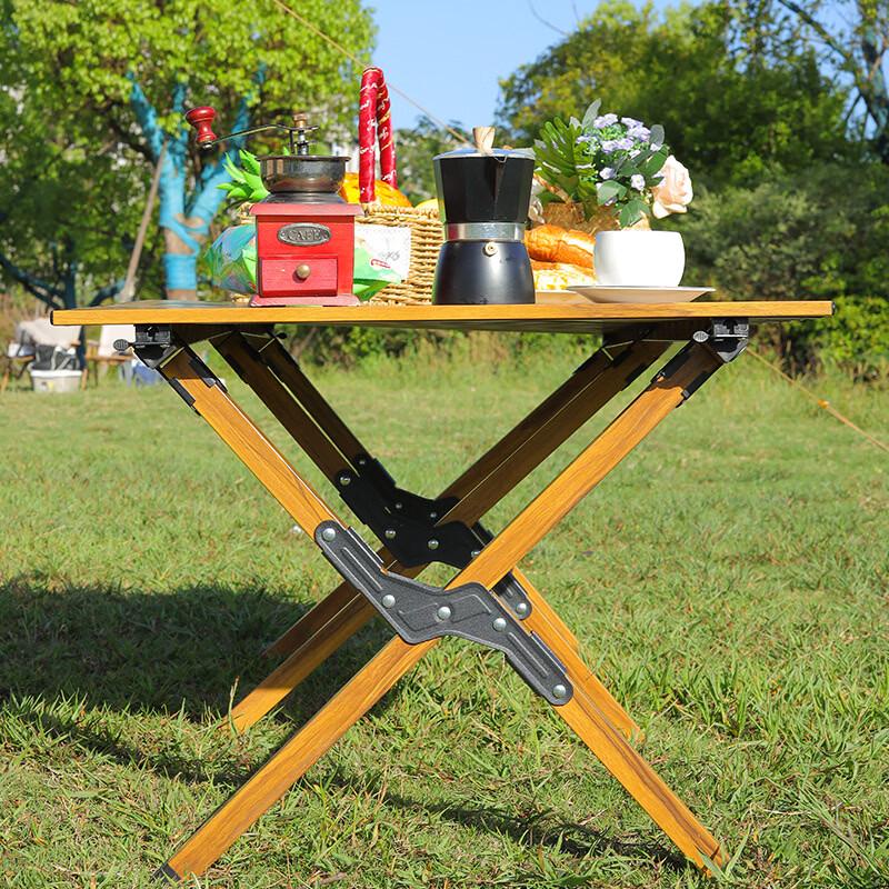 Portable Aluminum Roll-up Camping Table