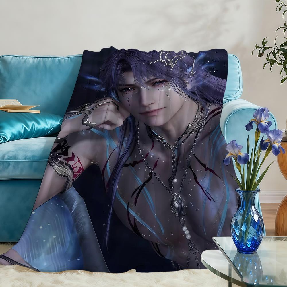 Rafayel Love And Deepspace Blanket Throw Super Cosy Plush Living Room Sofa Couch Childish Birthday Gifts