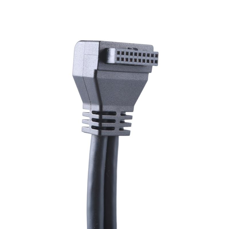 Chassis Motherboards 20Pin Cable Female to Female Male to Female Extension Cable 19Pin USB3.0 Cable Shielded
