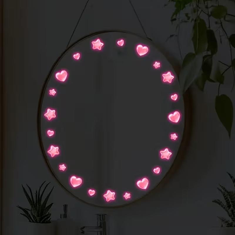 Glow-In-The-Dark Turtle Bathroom Stickers Self-Adhesive Sink Wall Sticker Waterproof Bathroom, Bedroom Decals Home Decor