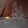 Christmas Tail Star Candlestick Mold Christmas Tree Elk Winter Scene Casting Moulds Diy Christmas Tea Light Candle Holder Mold