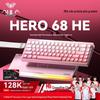 Teclado Mecánico para Gaming AULA HERO 68HE con Interruptor Magnético