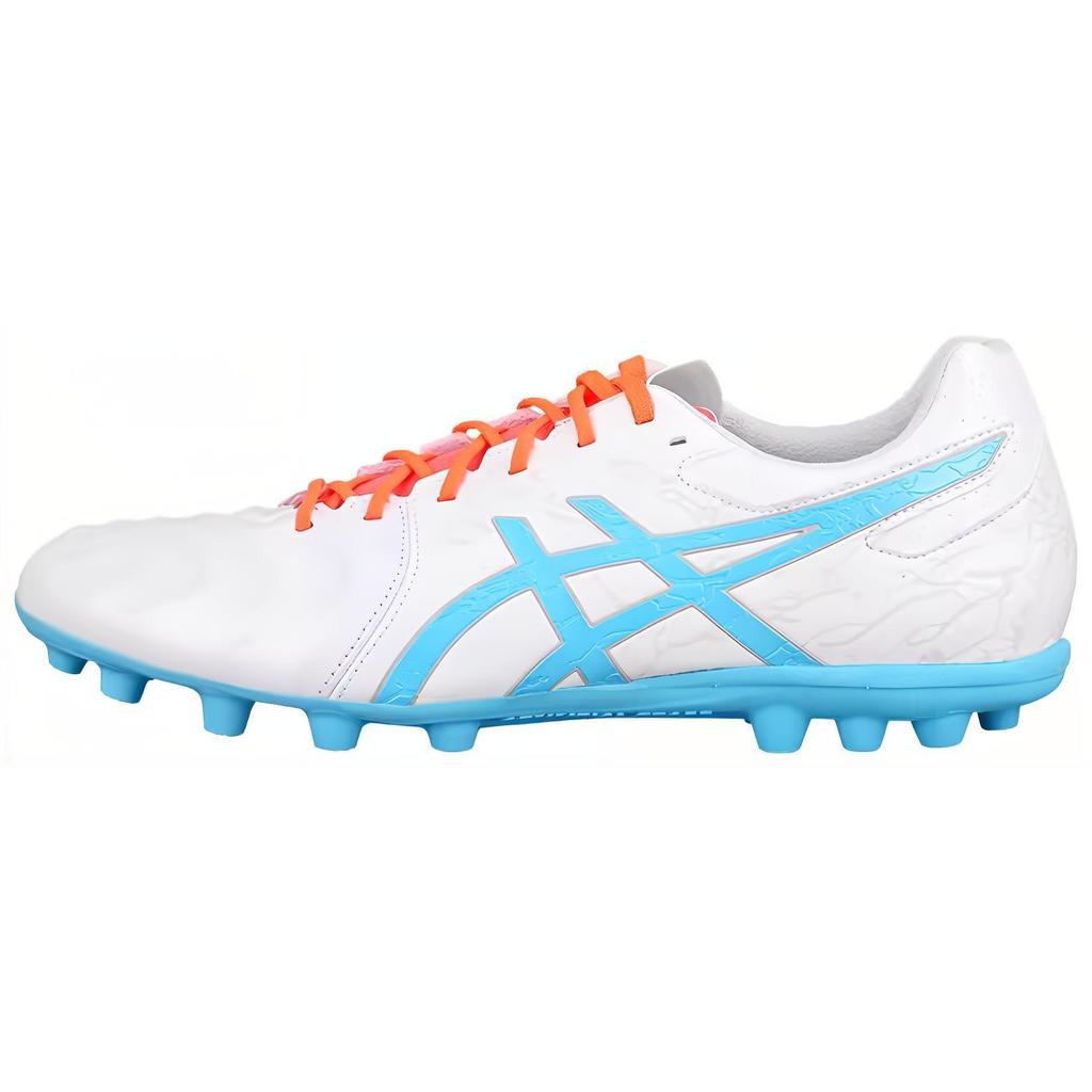 Asics Ds Light Club AG Artificial Ground Soccer Shoes Men's White Blue Casual 1103A094100