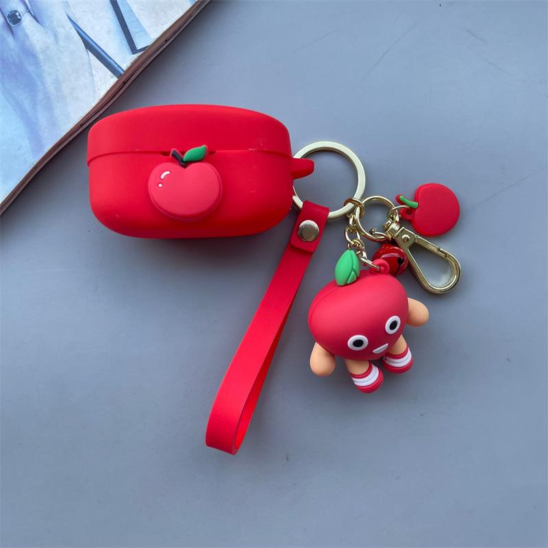Applicable to OnePlus Nord Buds 1r Bluetooth Headset Case Silicone Fruit Pendant 1v Soft Case