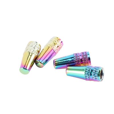 Road Bike Aluminium Zinc Zinc Alloy Mountain Bike Cycling Accessories Presta Valves Valve Cap Tyre Air Caps
