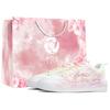 Li Ning Sycee Kaleidoscope, Spring Cherry Prelude, Shopping Bag Abrasion Resistant Low Top Skateboard Shoes Women's AGCT340-5(Team113-S-BOX)