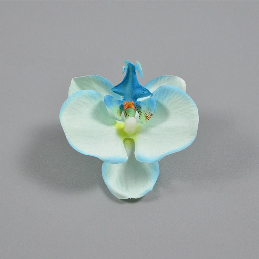 DIY Schmuckherstellung Handwerk Simulierte Blume Kopfschmuck Schmetterlingsorchidee Blume Niedlich Geschenk