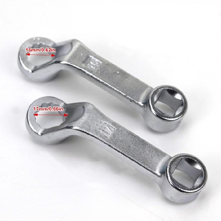 Precisions Engine Motor Mount Socket Wrench 16mm/17mm Engine Fixing Screws Wrench Tool Suitable for Various Car Models