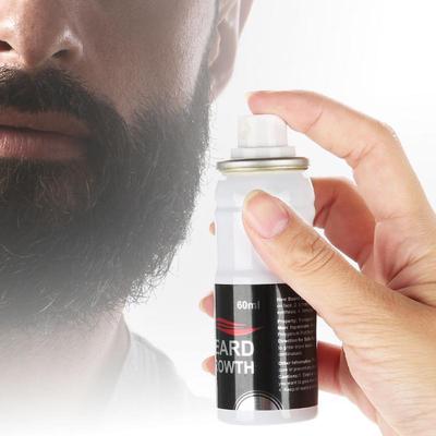 60ml Men Beard Growth Spray Natural Accelerate Beard Growth Oil