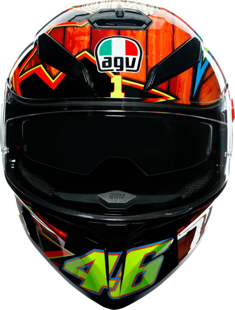 AGV Motorcycle Helmet Full Face SV ROSSI MUGELLO 2004 Mugello M K-3 (Rossi 2004) (57-58cm) 030190MF019-M
