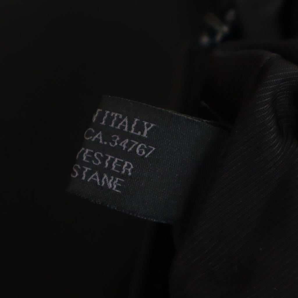 Prada Made In Italy Midi Length Tight Skirt 38 Black Women Used