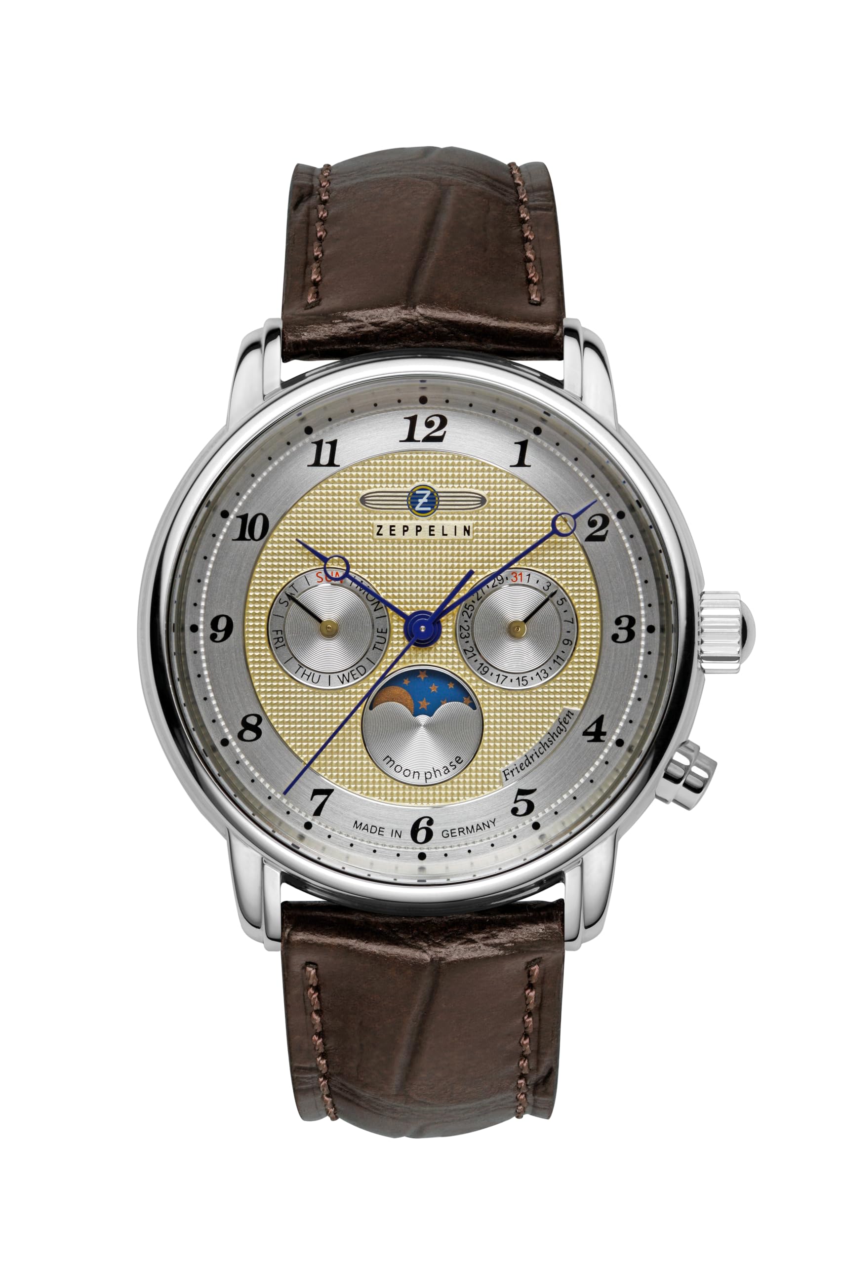 

[Zeppelin] Friedrichshafen 8536-5 Men s Watch, Brown [Used]