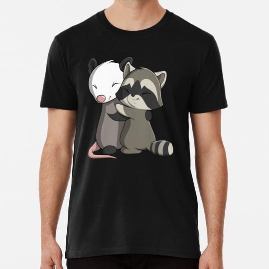 Opossum And Racoon Hug Size S to 5XL Made in the USA T-Shirt S