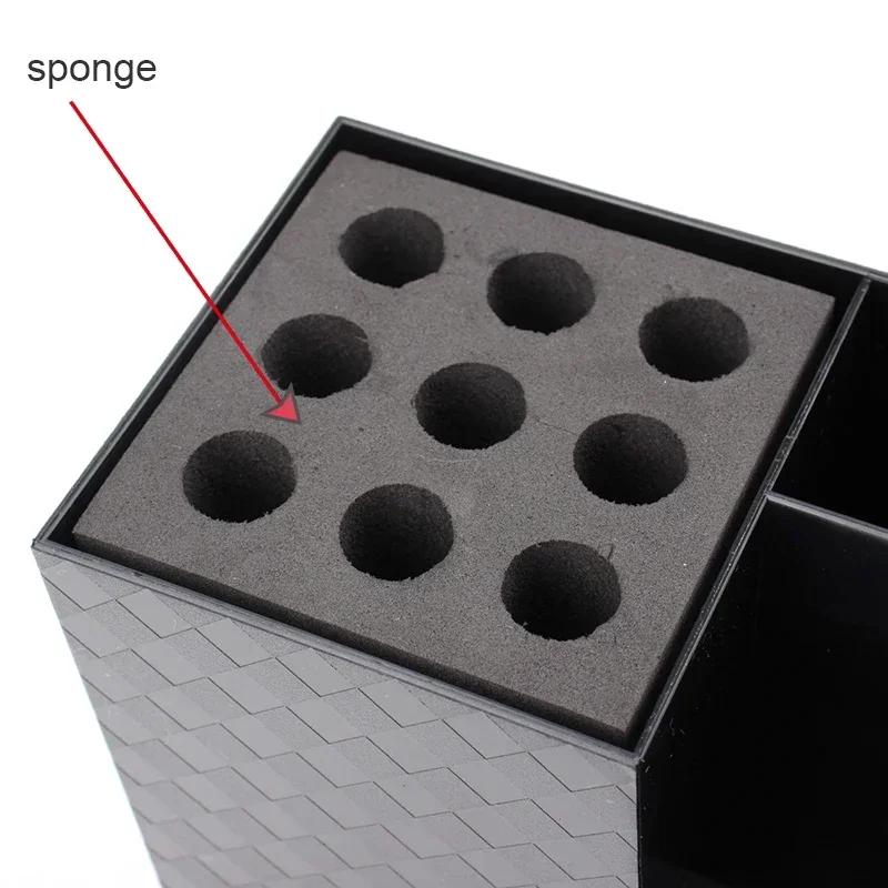Hairdressing Tool Storage Box Scissors Comb Rack Hairdressing Styling Tools Box Barber Shop Storage Holder Cosmetic Organizer