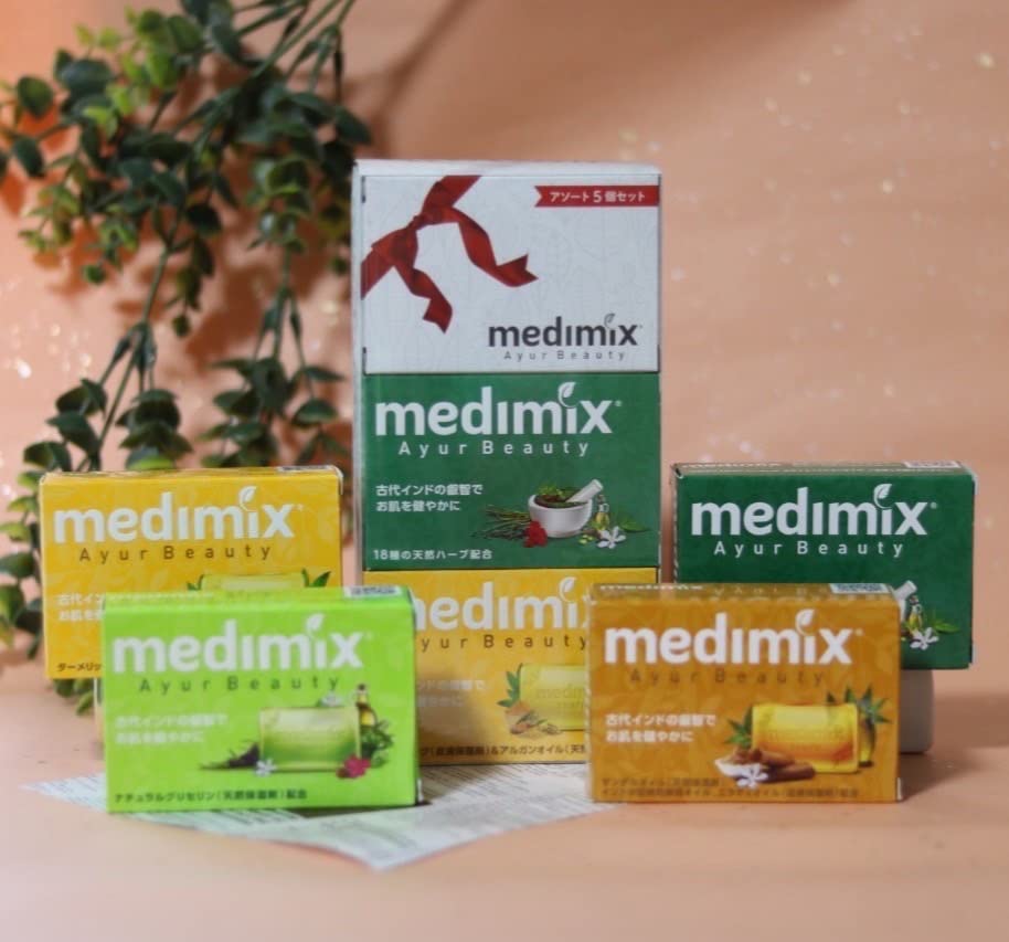 Medimix Assort Deluxe Set Officially Imported by Medimix (5 Pieces, 125g) -