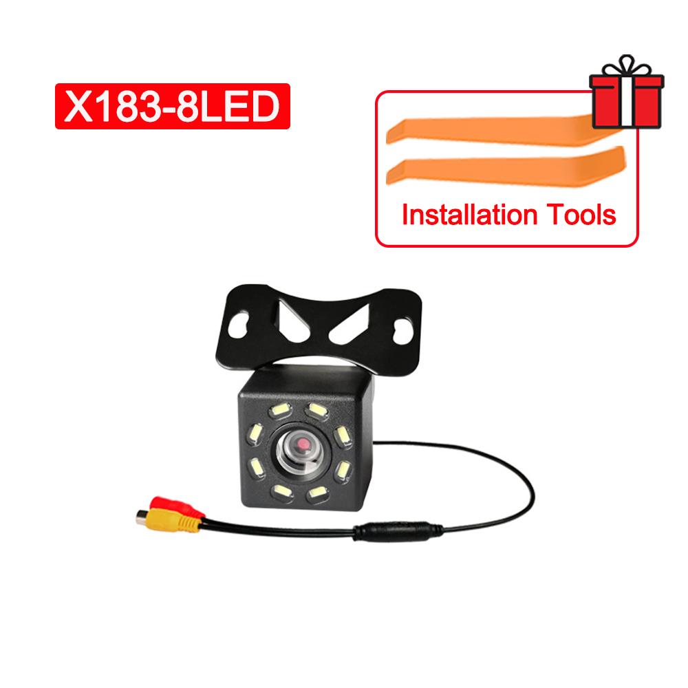 Car Rear View Camera Night Vision Reversing Backup Auto Parking Monitor LED CCD Waterproof HD Video for Car Intelligent Systems