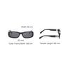 MIU MIU Gafas de Sol Cuadradas Gafas de Sol para Mujer Negras SMU08Z_E1AB_F05S0_C_053