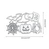 Halloween Elements Metal Cutting Dies Stencil DIY Scrapbooking Album Paper Card Template Mold Embossing Decoration