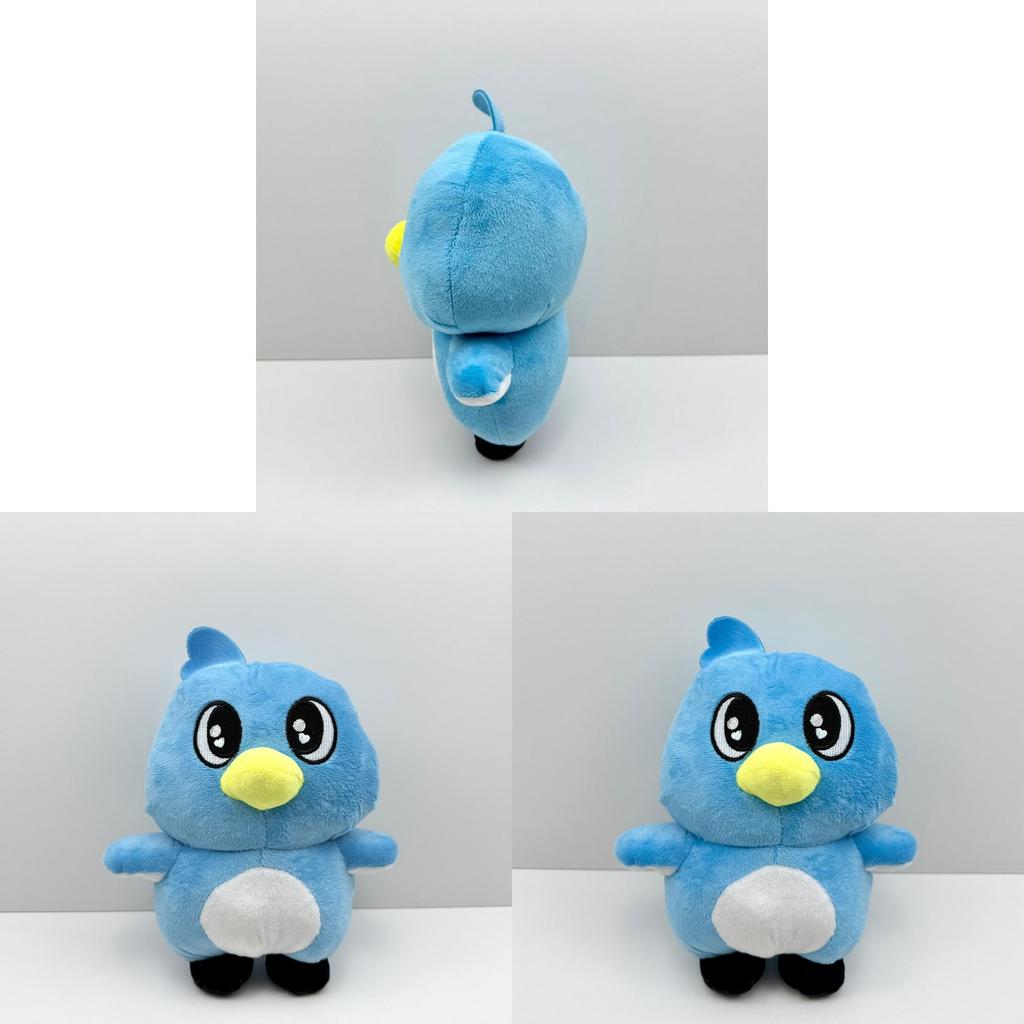Milo Plush Bird Toy With Soft Short Pile For Kids Gift And Collecting